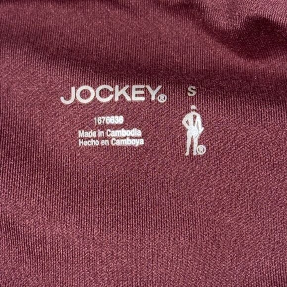 Jockey Womens Burgundy Flared Yoga Pants S - Picture 2 of 5